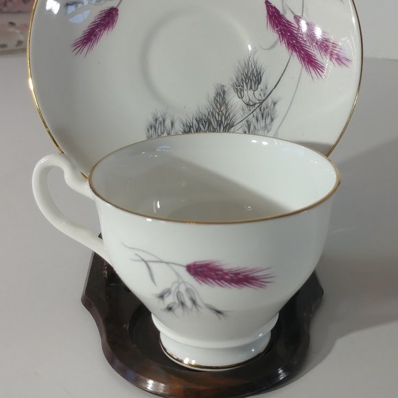 B & C Bone China Cup and Saucer - Picture 2 of 6